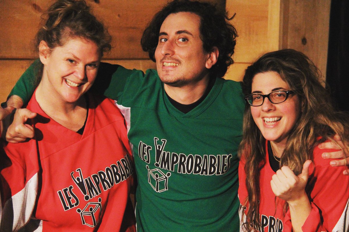 ImprobablesTO's tweet photo. Bravo aussi à nos étoiles: Clara McBride, David-Marc Newman et Sonia D'Amico✨👌🏼 https://t.co/94YtFXeiw8