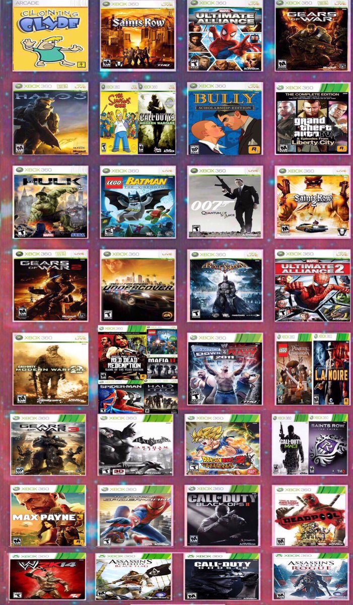 _RobFrye's tweet image. 🔮🎮🔮My best nostalgic Xbox 360 games of the seventh &amp;amp; eighth generation era✨(chronicle order)💫2006-2014🔮🎮🔮✨the good old days✨