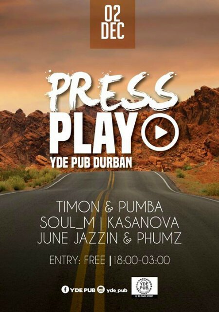 Khule_47008's tweet photo. @YDE_Pub..02/12/2016..#PressPlay...#WeLoveHouseMusic..#ExpensiveMusicWillBeServed...#DBNStandUp!!! https://t.co/RaSVRU8g2y