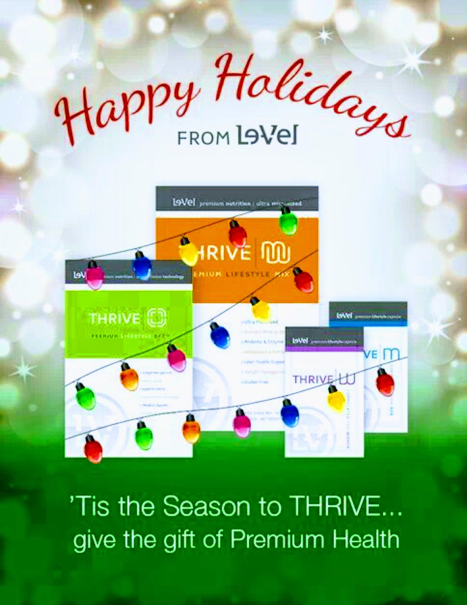 mbrouillette16's tweet photo. Give #thrive, a gift of health &amp; wellness. Thru 12/31 u will get a 50% rebate on the $200 &amp; $400 upgrade promoter packs. PM me for details https://t.co/deAZratQvl
