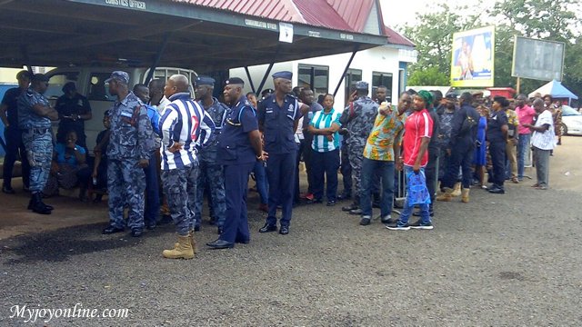 Joy997FM's tweet photo. Live update: The first 127,000 Ghanaians set to take voting lead today https://t.co/oWp4sLR35J #JoyNews https://t.co/VdXhfJmAjA