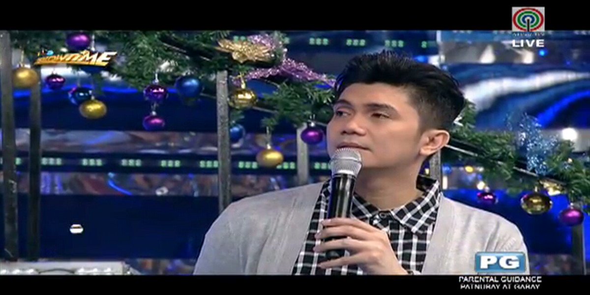 itsShowtimeOFC's tweet photo. VICE &amp; VHONG, DRAMA SA TANGHALAN!

#ShowtimeDecemVeryExciting https://t.co/uc2WaIs6fY