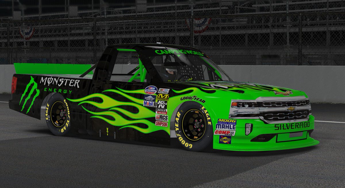 dastew's tweet photo. Flames - Monster Energy Drink Chevrolet Silverado  by Jason M Stewart on @tradingpaints https://t.co/mj5vrBxinF https://t.co/ZjvLGrvhzY
