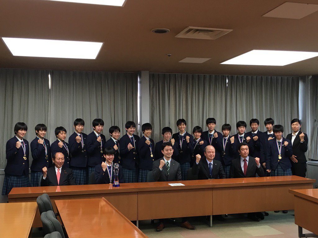 先ほど「春の高校バレー 全日本高等学校選手権大会」に出場する敬愛