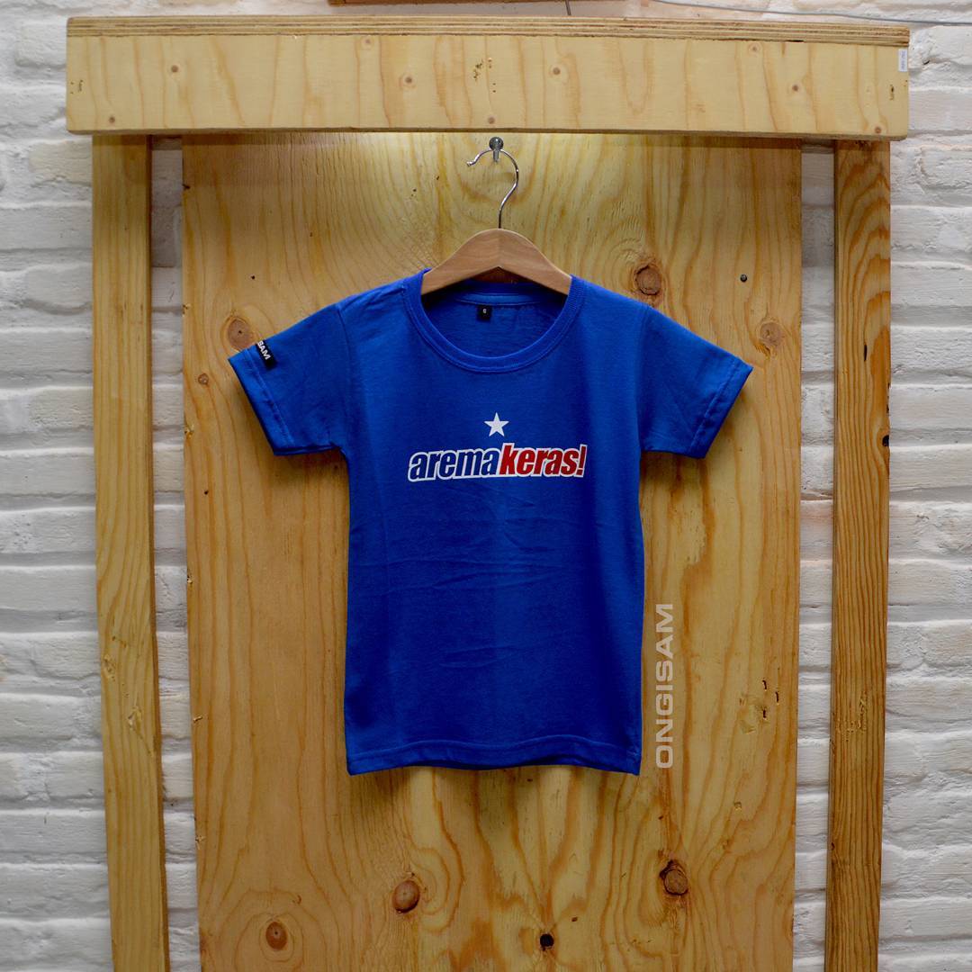 T-SHIRT AREMA KERAS ANAK | 75K | FOR ORDER : 081281181987 | PIN BBM : ONGISAM | Store : Jl. Soekarno Hatta no.9A Lantai 2, Malang.