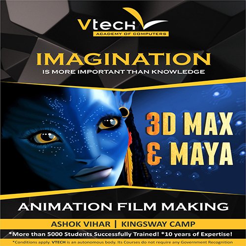 vtechacademy's tweet photo. Are You 12th pass student & Looking For
#AnimationFilmMaking #Courses
Apply Now at: https://t.co/0jCx8XKX8y
Call for #Course:- 09818734560 https://t.co/4VsT06rAid