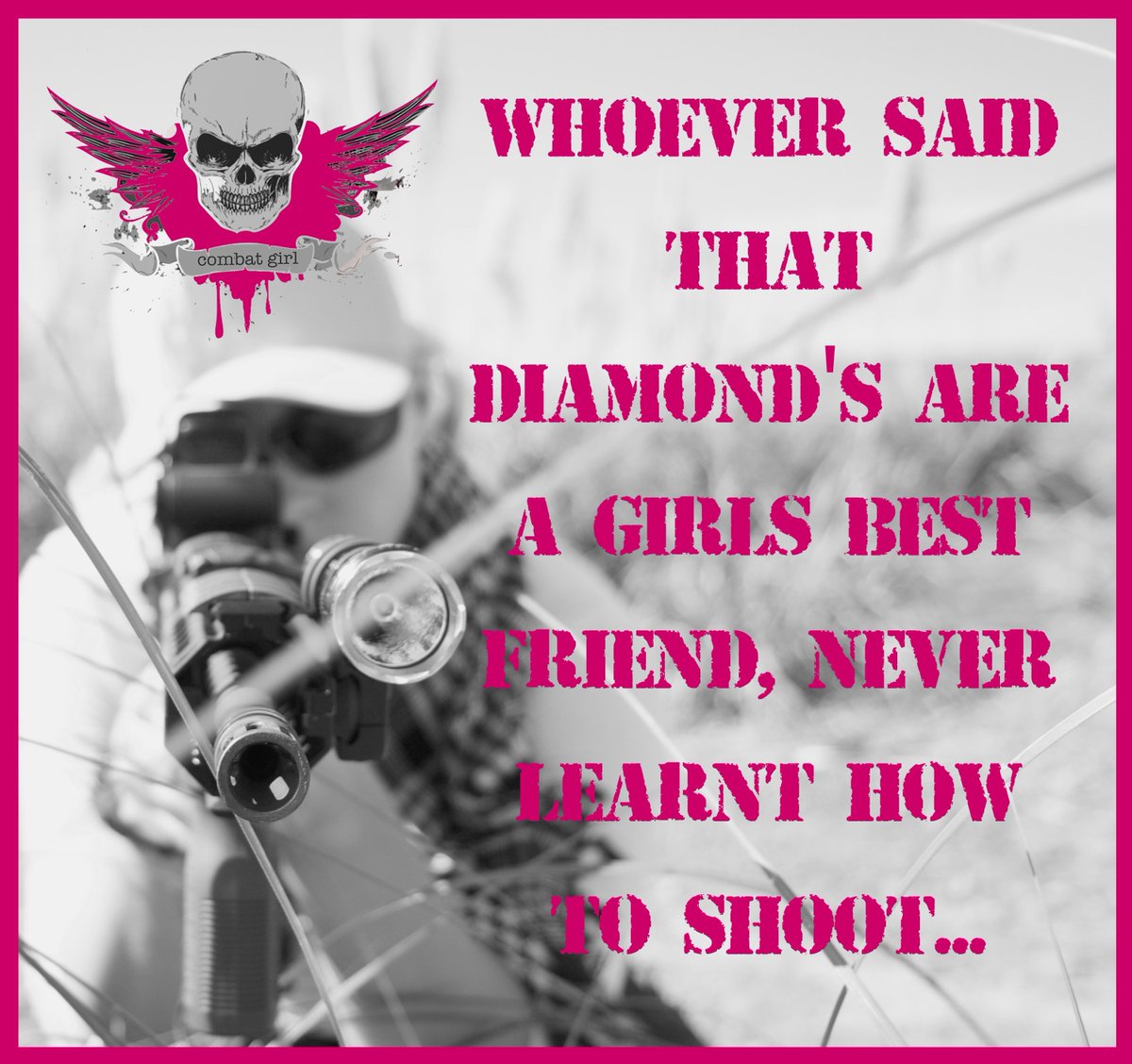 MandyCombatGirl's tweet photo. Don’t be scared... You are made from the same substance as precious metals! #beyourownprotector #LikeAGirl #combatgirl #courage https://t.co/pxFu9SeUCP