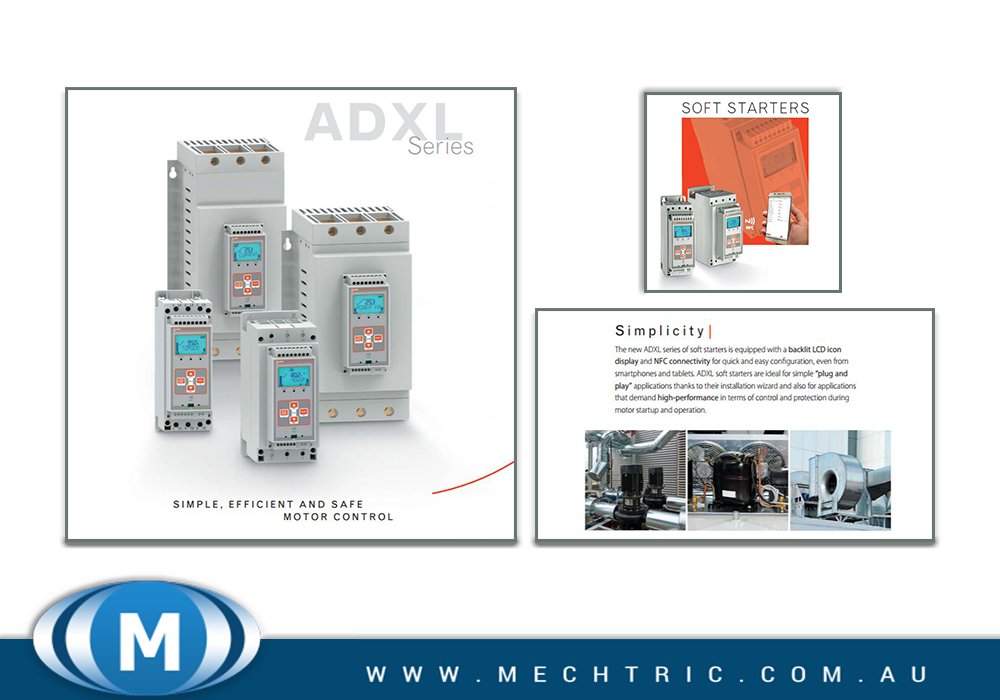 MechtricWA's tweet photo. Coming soon… The new #ADXL series of #softstarters! Equipped with a backlit #LCD icon display &amp; #NFC #connectivity. https://t.co/WvmmXWOhJk https://t.co/DBeSoGYDNY