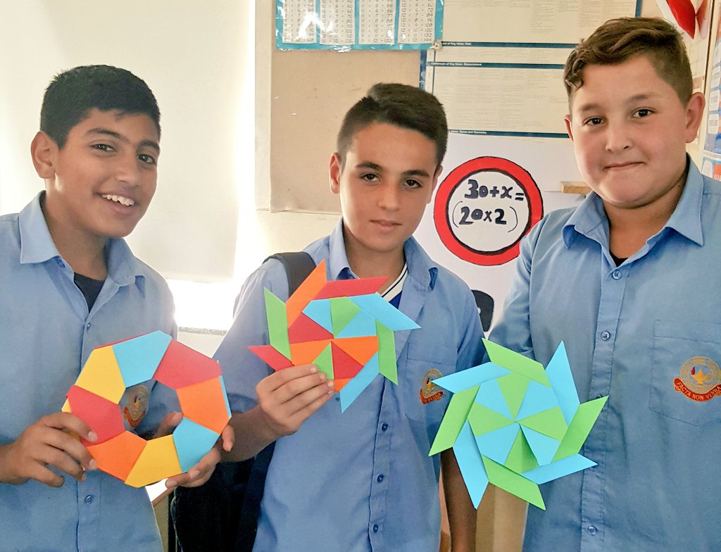 dounya_fattouh's tweet photo. Origami Art @PunchbowlBoys
❤ when Ss surprise me with their mastery!
#pbhsgood
#pbhsmaths
#creativelearners
#theyaskedformore https://t.co/PUXo0fJmZX