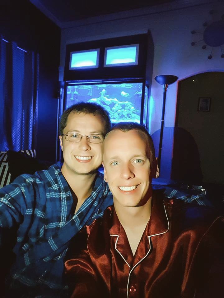 TheMattStout's tweet photo. Well, it's that time of day again! Bedtime for #TheMatts! Goodnight all!! #StayStrong #BeYourself #DreamBig and #NOH8! Till tomorrow, xoxo! https://t.co/AGoS4VDfa8