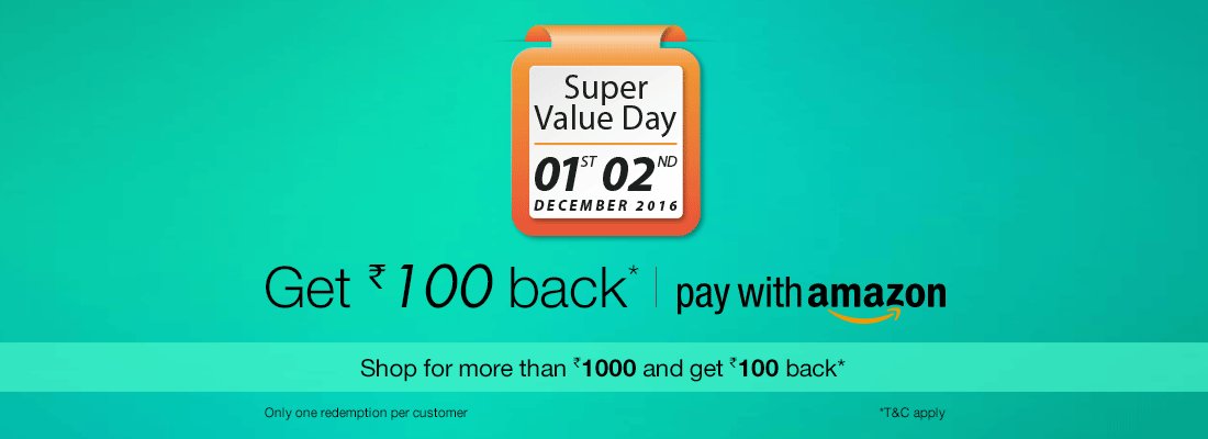 shopCCD's tweet photo. #ShopCCD with #PayWithAmazon and get Rs 100 back! Offer valid till 2nd Dec 2016
Drop in https://t.co/OrXVqUMAl7 for the latest merchandise. https://t.co/JJDP4DOIGj