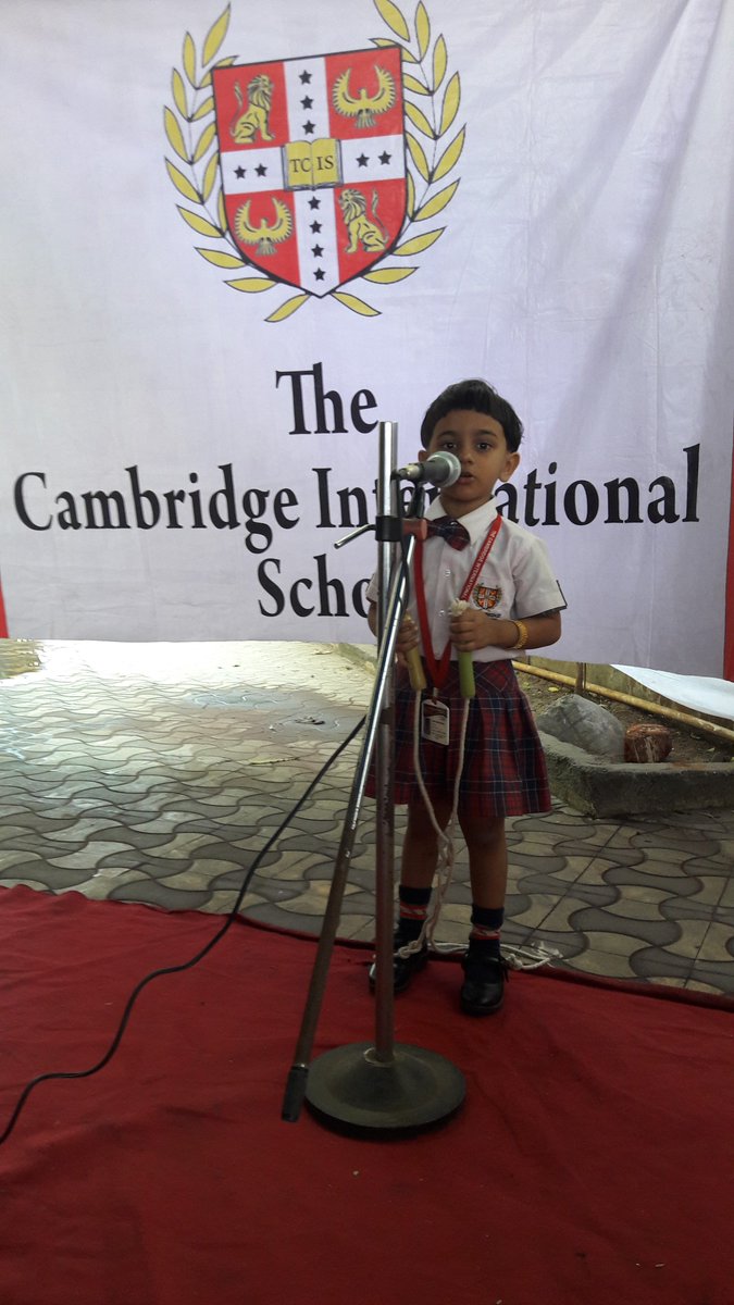 TCIS_IGCSE's tweet image. Our Jr. KG kids talked about on the mike in our #Speakaboo activity. They learned about usage of mikes, tonality and voice modulation.