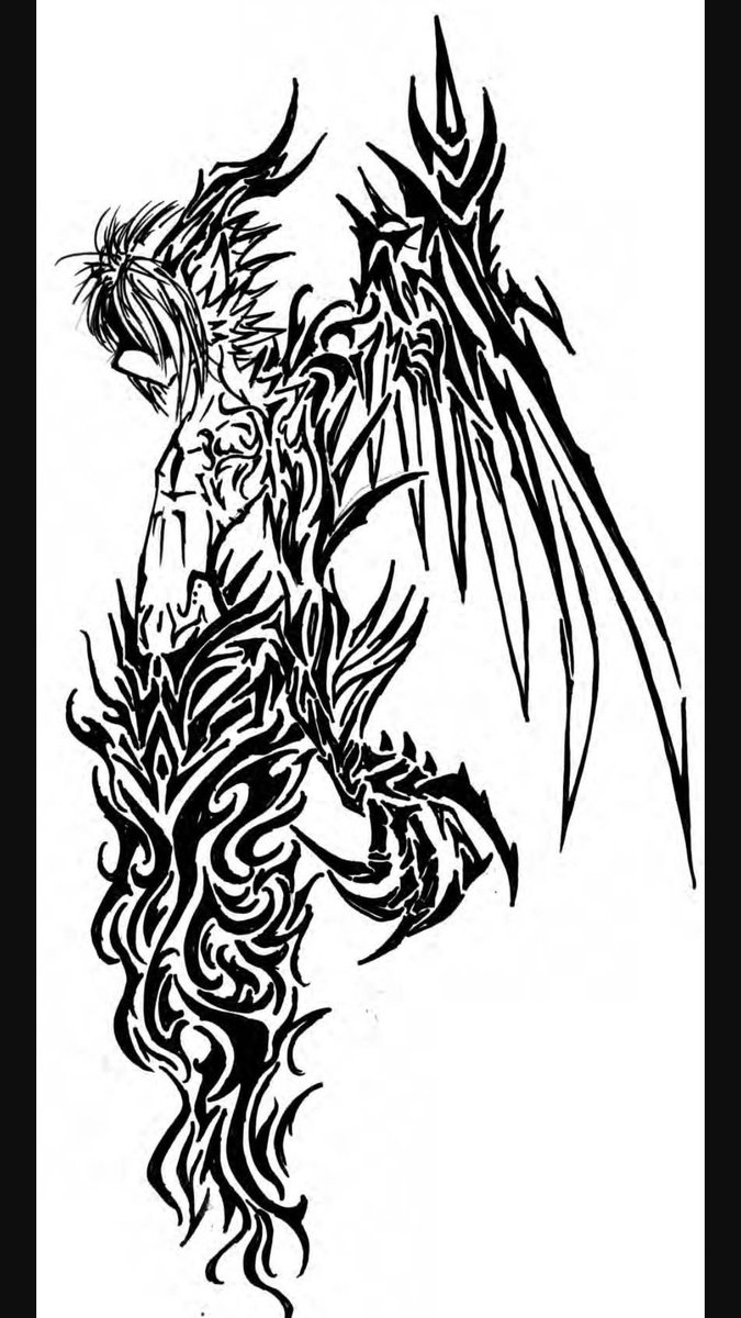 Nevosvel's tweet photo. Doesn't this look a little like devil jin? https://t.co/8siOlLArV9
