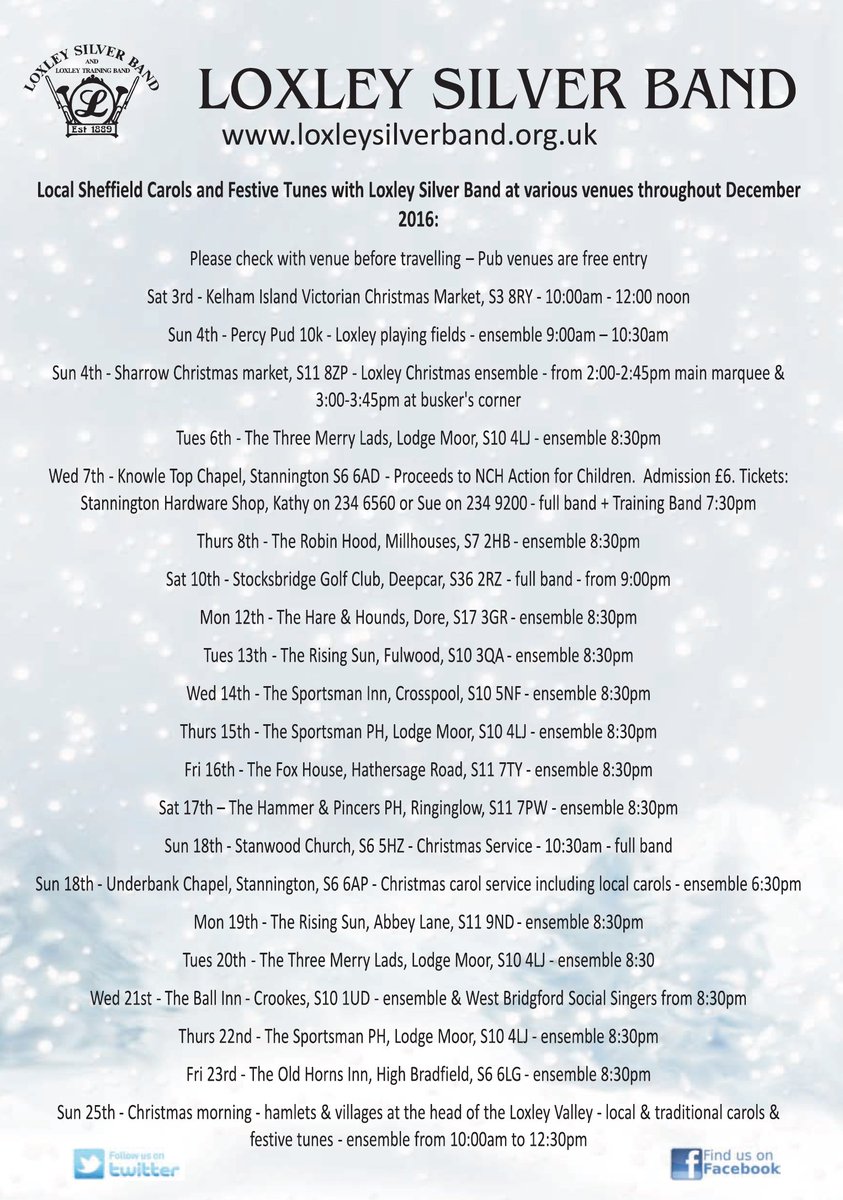 And so it begins: eat drink carols sleep eat drink carols sleep eat drink carols sleep eat drink carols sleep eat drink carols sleep eat ...