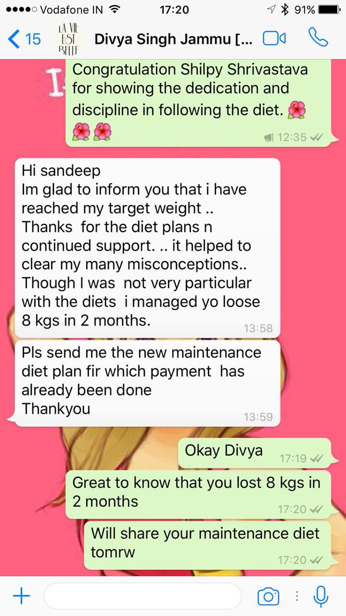 2 month weight loss plan