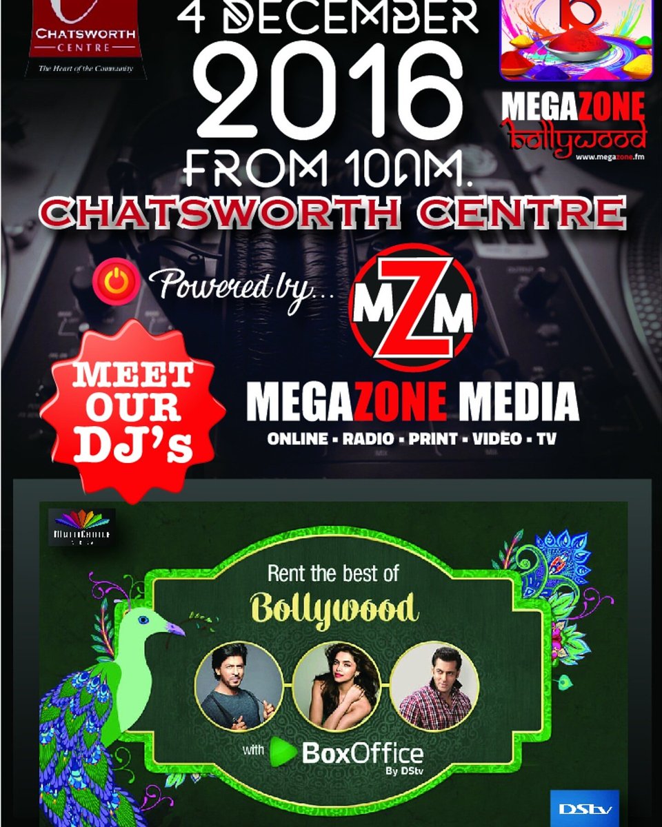 megazoneradio's tweet photo. Join us at our #MegaZoneB outside broadcast on sunday at the Chatsworth centre #durban #MegaZoneMedia https://t.co/gjvRg4MpCL