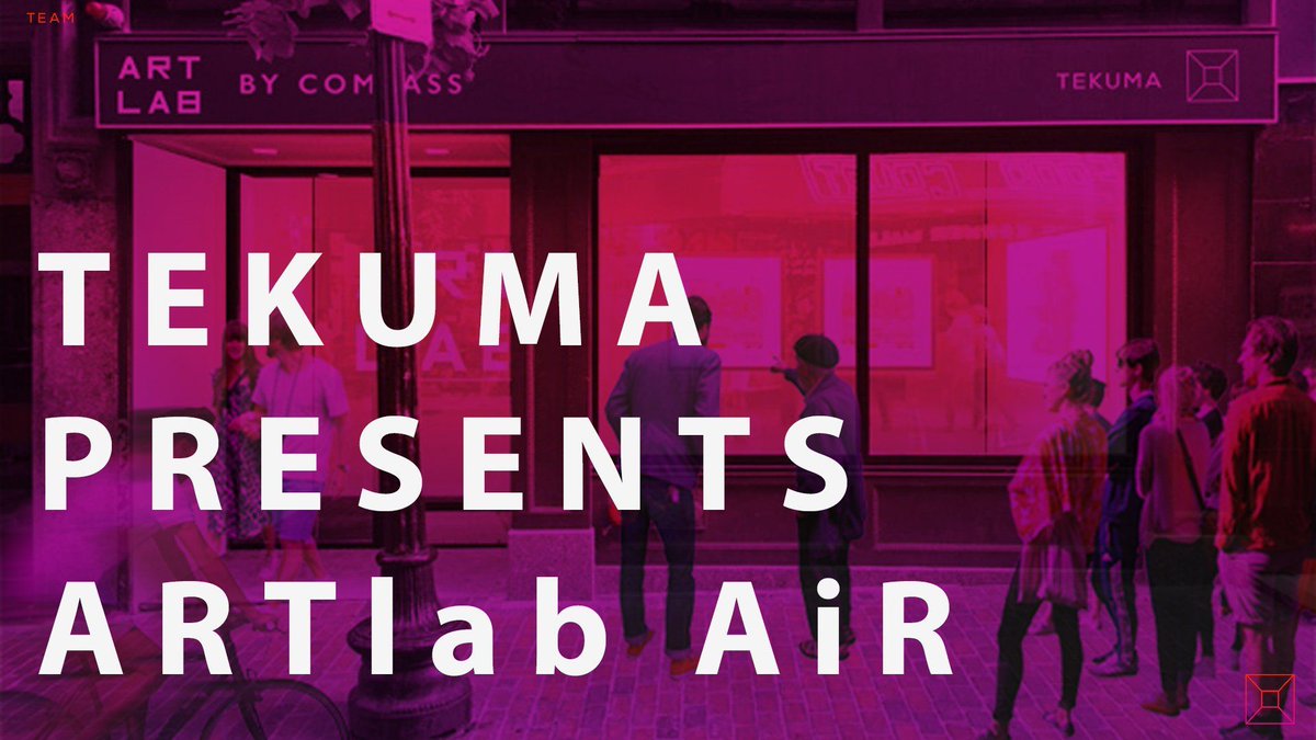 tekuma_'s tweet photo. Introducing Tekuma AiR, Tekuma's first ever Artist in Residency! One step closer to transforming how art is shared.…/buff.ly/2fGq3eU https://t.co/HYGPa80VJD