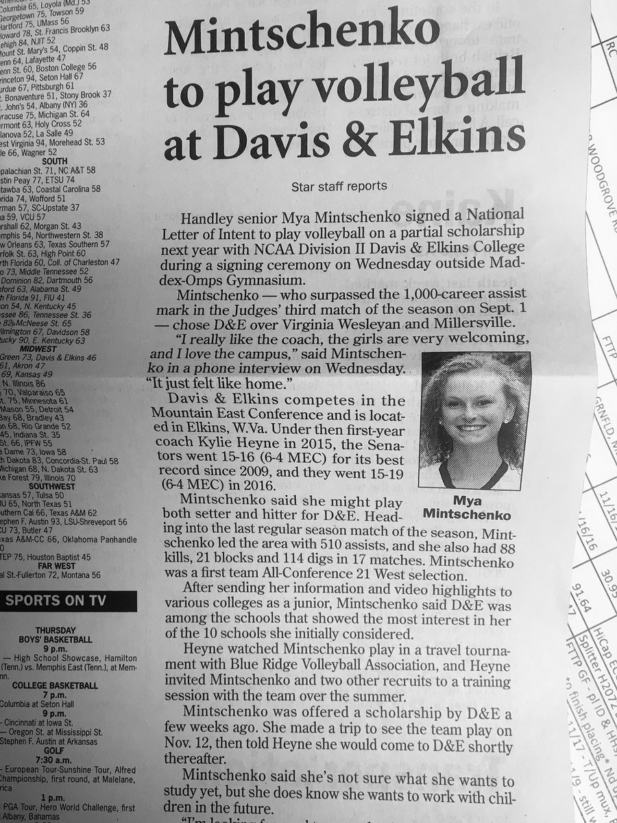 Congratulations to Mya on her opportunity to play volleyball at the next level! Thank you for representing BRVA!