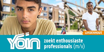 We zoeken jou om ons bij YOIN te versterken lindenhout.nl/over-yoin/vaca… #rt wordt gewaardeerd