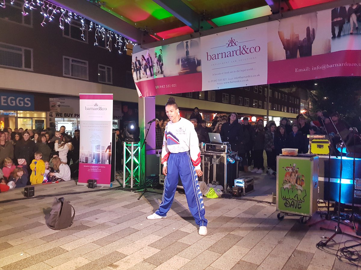 barnardwebb's tweet photo. We had a great time at #HemelHempstead's Christmas light switch on, we hope you did too. https://t.co/y0USQ6jvPQ