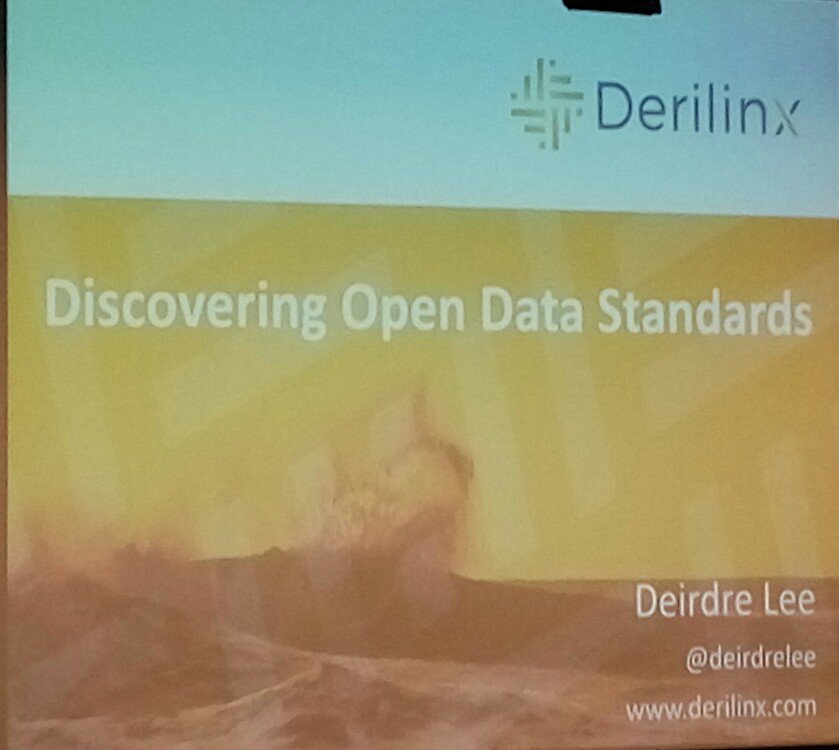 Which open data standards are available? Which are suitable for my needs? <a href="/deirdrelee/">Deirdre Lee</a> <a href="/derilinx/">Derilinx</a> #SDSVoc