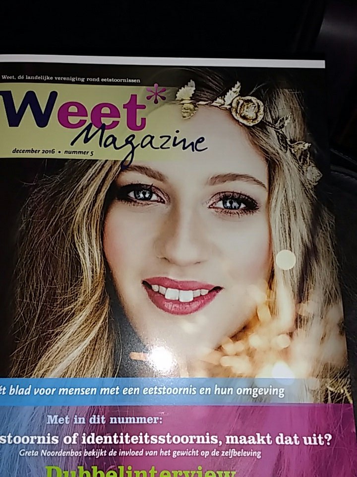 PatriciaBos's tweet photo. Weet Magazine 5e editie, ga hem halen in de Weet stand. #nae2016 https://t.co/qR3rU3SKLZ