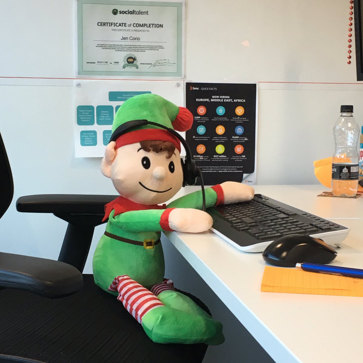 JenCorio12's tweet photo. Look who's joined the #bmc recruiting team #BMCLife #bmcbanter #BMCBuzz @BMCSoftware @BMCCareersEMEA #BMCELF https://t.co/qr3cVHP7NU