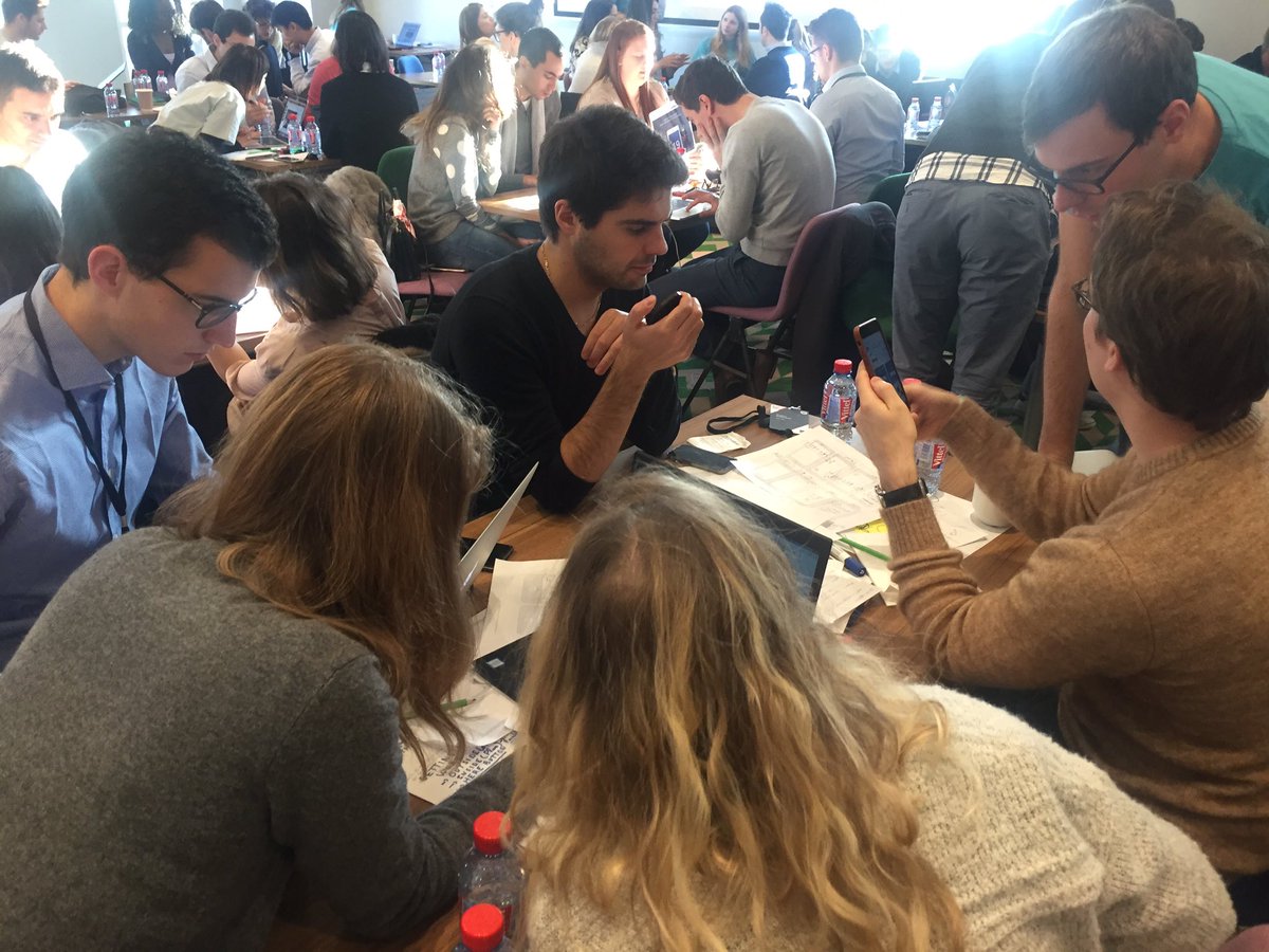 BeMyAppFR's tweet photo. Final hours #selection in progress #keepcalm #finaldemos are on the way #AXAGradCamp https://t.co/1XRlx2gAhA
