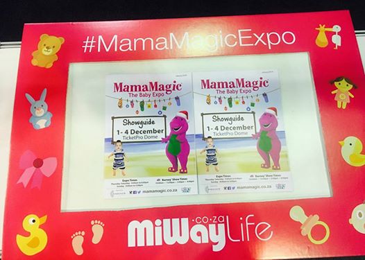 miwaylife's tweet photo. Say hi to Barney at #MamaMagic2016! Swing by our stand to find out more about our #giveaway worth R20 000 and how you can #win https://t.co/bgAvbm7ilI