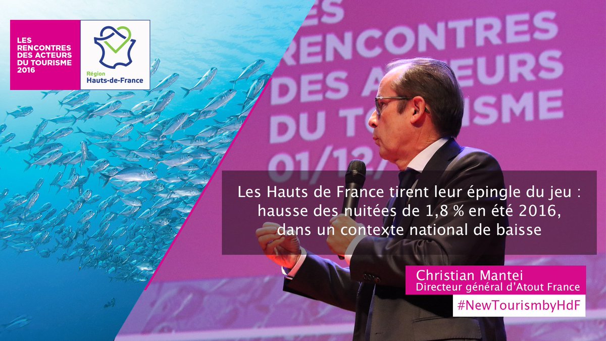 hdftourismepro's tweet photo. Hausse des nuitées en HDF en été 2016 dans un contexte de baisse nationale #NewTourismByHdF @atout_france https://t.co/fhOHlu3iu6