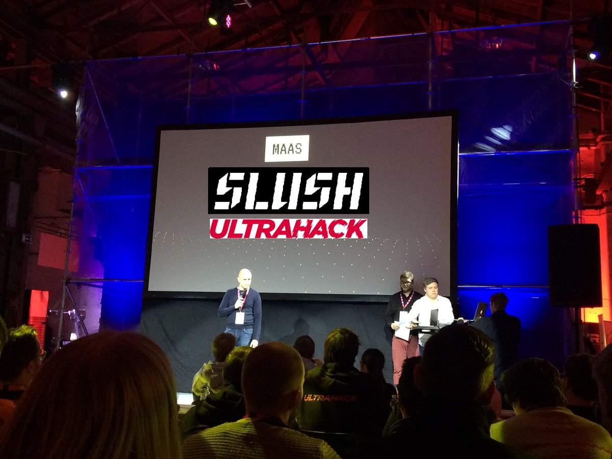 vaylafi's tweet image. Olimme mukana #slush16 #ultrahack -tapahtumassa. Lue millaisia liikenteen ja liikkumisen palveluita on kehitteillä: bit.ly/2fUpOwB
