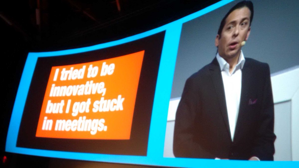 If you're waiting for someone to tell you what to do, you're on the wrong side of innovation #stima <a href="/Briansolis/">Brian Solis</a>