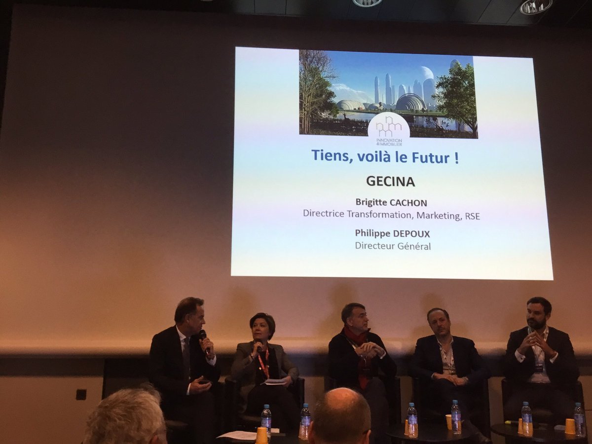 Innov_Immo's tweet photo. "Aller au delà de l'idée" @gecina parle du terme "transformation". #InnovationImmo #SIMI2016 https://t.co/0M1a1wDp8q