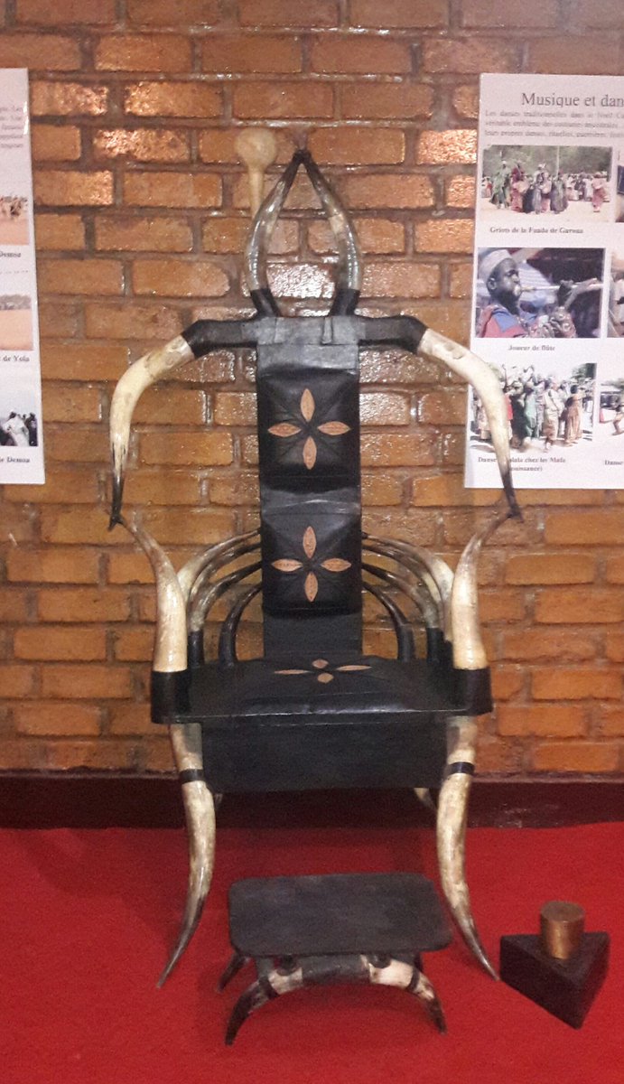 G_Thibault_Fr's tweet photo. Better than @GameOfThrones the Thrones of the various regions of #Cameroon Mieux que Le Trône de Fer ceux du musée de Nkolandom au #Cameroun https://t.co/lY4Zwbk2v8