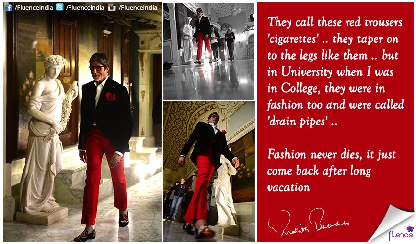 FluenceStudios's tweet photo. The man who can make any style, fashionable! @SrBachchan #FluenceFashion #AmitabhBachchan #Fluenceindia (cont.) https://t.co/v2VOjJngWm https://t.co/V9EQmQ70jm
