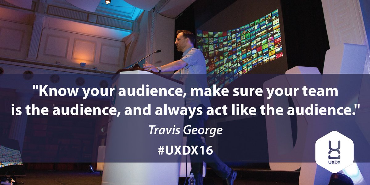 uxdxconf's tweet photo. .@ts_george #UXDX16 https://t.co/XlR4nxvkli