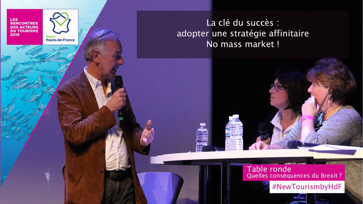 hdftourismepro's tweet photo. La clé du succès : adopter une stratégie affinitaire. No mass market ! #NewTourismByHdF https://t.co/aRwtedNSh5