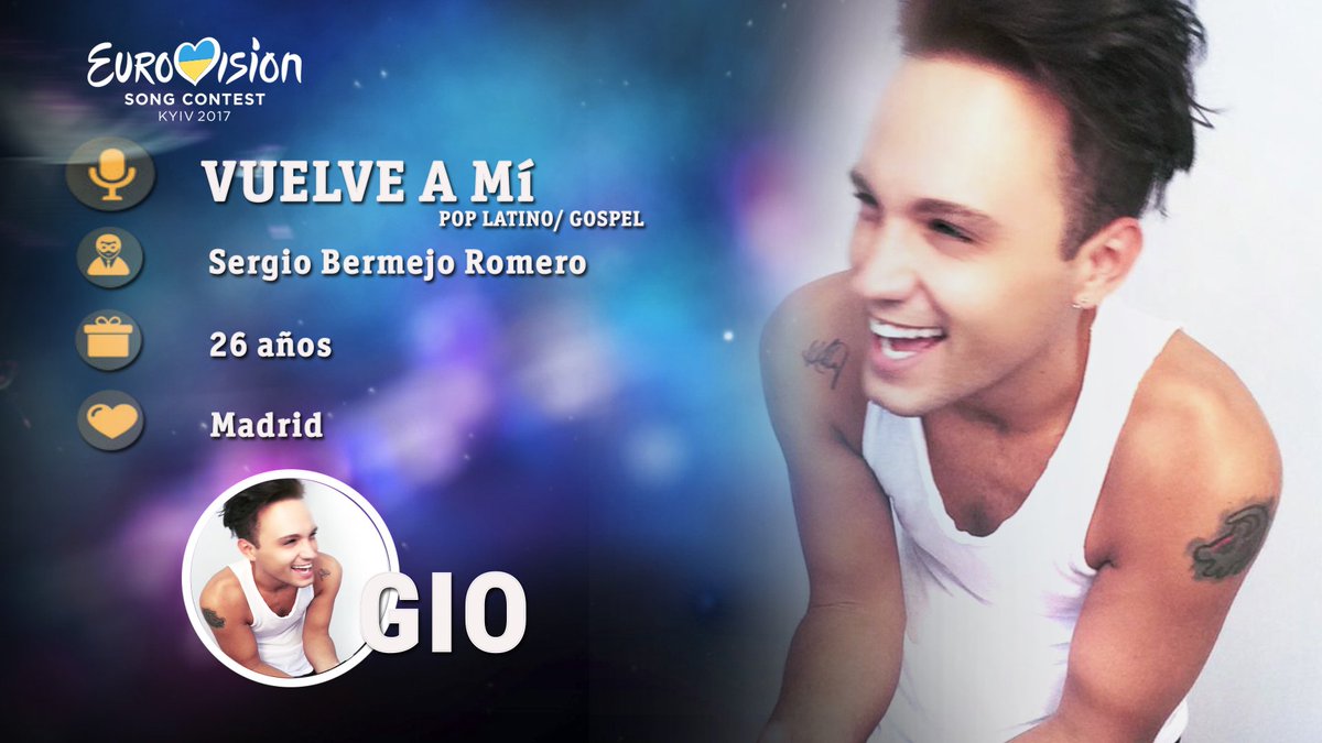 playz's tweet photo. #Eurocasting30 La propuesta de Gio, @GioBermejo, 'Vuelve a mí' ▶️ https://t.co/mJoLg0x3wx https://t.co/3OKtT8tVx5