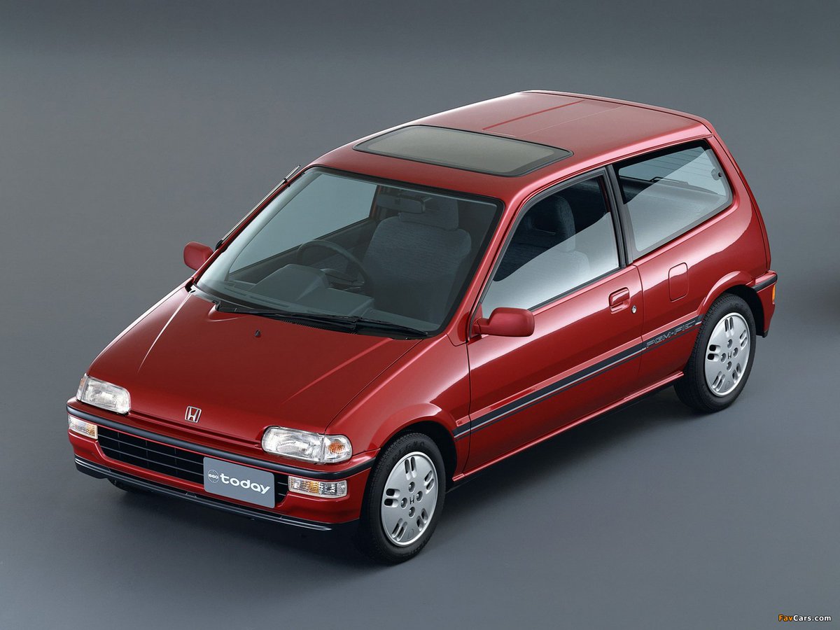 【Toshi】トゥデイ　HONDA 車名の由来】☆ホンダ車篇No.37☆ 1985年に商用モデル、1988年に乗用