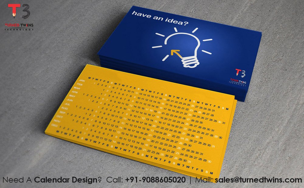 Need to design calendar for Coming New Year? Call: +91-9088605020
#CalendarDesign #GraphicsDesign #NewYearCalendar #TurnedTwinsTechnology