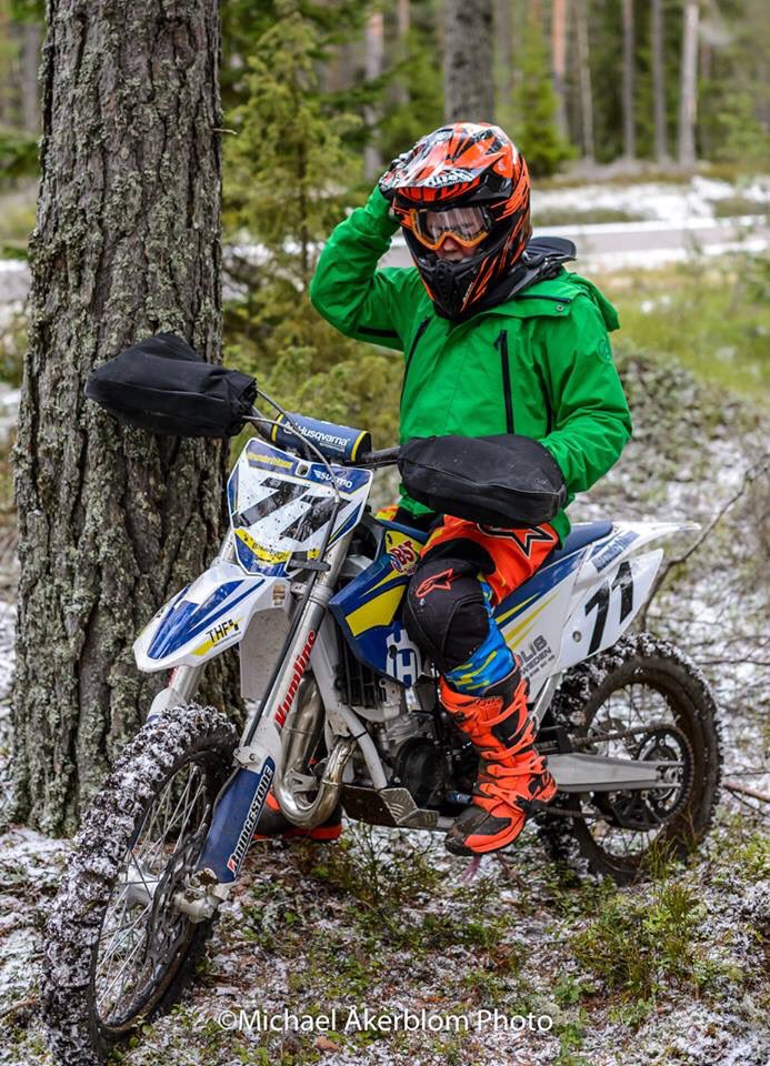 BAEriksson's tweet image. My son riding Enduro this winter.
