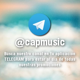 CAPMUSICEditors's tweet photo. Busca nuestro canal en TELEGRAM para enterarte de todas nuestras nuevas promociones en breve https://t.co/nCAHqFnHLq https://t.co/pCAMU5HWqN