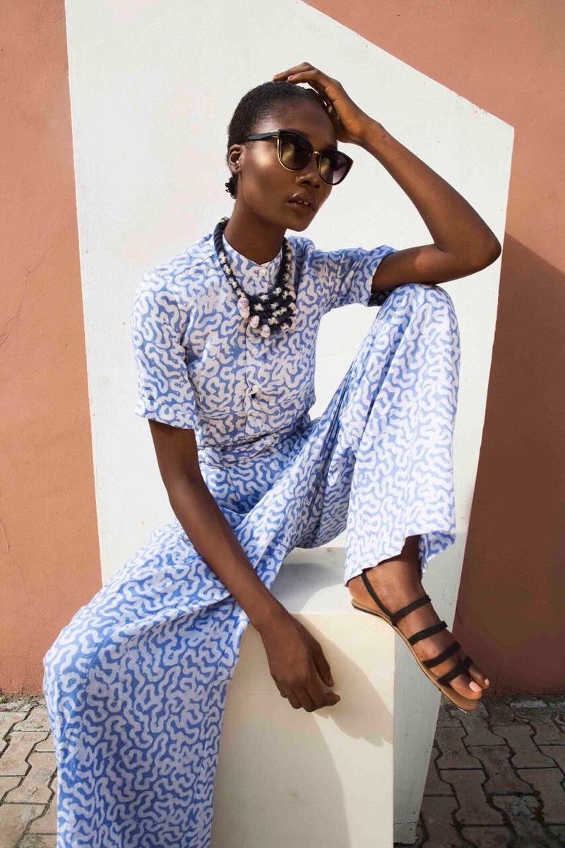 re_Lagos's tweet photo. The cool girl vibe.
Our SS17 print top and flared pants featured in the @LFDW_NG #ShopTheRunway initiative.
Available for pre-order. https://t.co/4MN90LWJvN