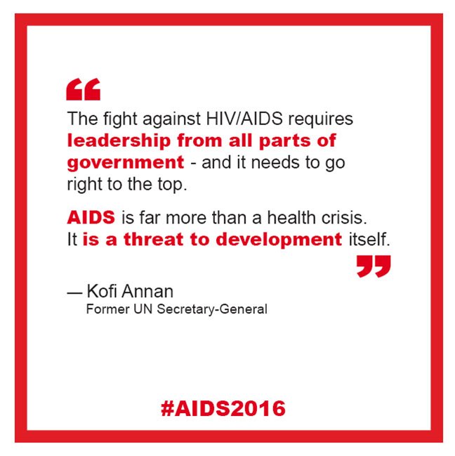 ntvuganda's tweet photo. AIDS is far more than a health crisis. It is a threat to development - Kofi Annan #WorldAIDSDay https://t.co/khJYxQhLP6