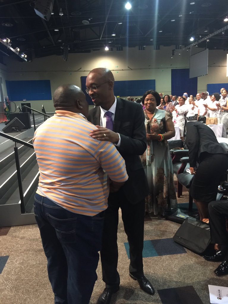 SubeshPillay's tweet photo. @Parks_Tau "I accept Nomination" #President @SALGA_Gov #UnOpposed #SALGA2016 https://t.co/QzRi7EgaYA