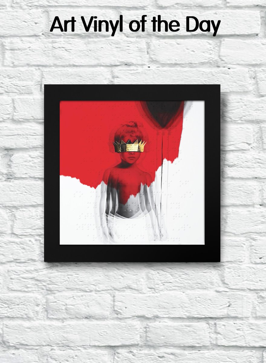 Art_Vinyl's tweet photo. Best Art Vinyl of the day. @rihanna - Anti. @RocNation Artwork by Roy Nachum. Vote now: https://t.co/dig6s2DLID #BAV16 #Rihanna #Vinyl https://t.co/eyRsFK1lQQ