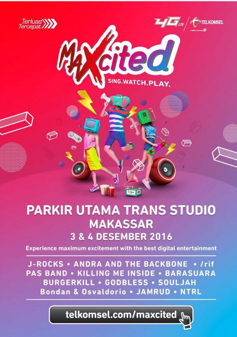 Makassar! 
J-ROCKS perform hari Sabtu, 3 Desember 2016.. See you there 😎👊🏻
<a href="/JROCKS1spirit/">J-ROCKS</a> <a href="/JRsIndonesia/">J-Rockstar Indonesia</a> <a href="/WeAreJROCKSTARS/">Fanbase of J-ROCKS</a> <a href="/JRS1_SULSEL/">JRS Sulawesi Selatan</a>