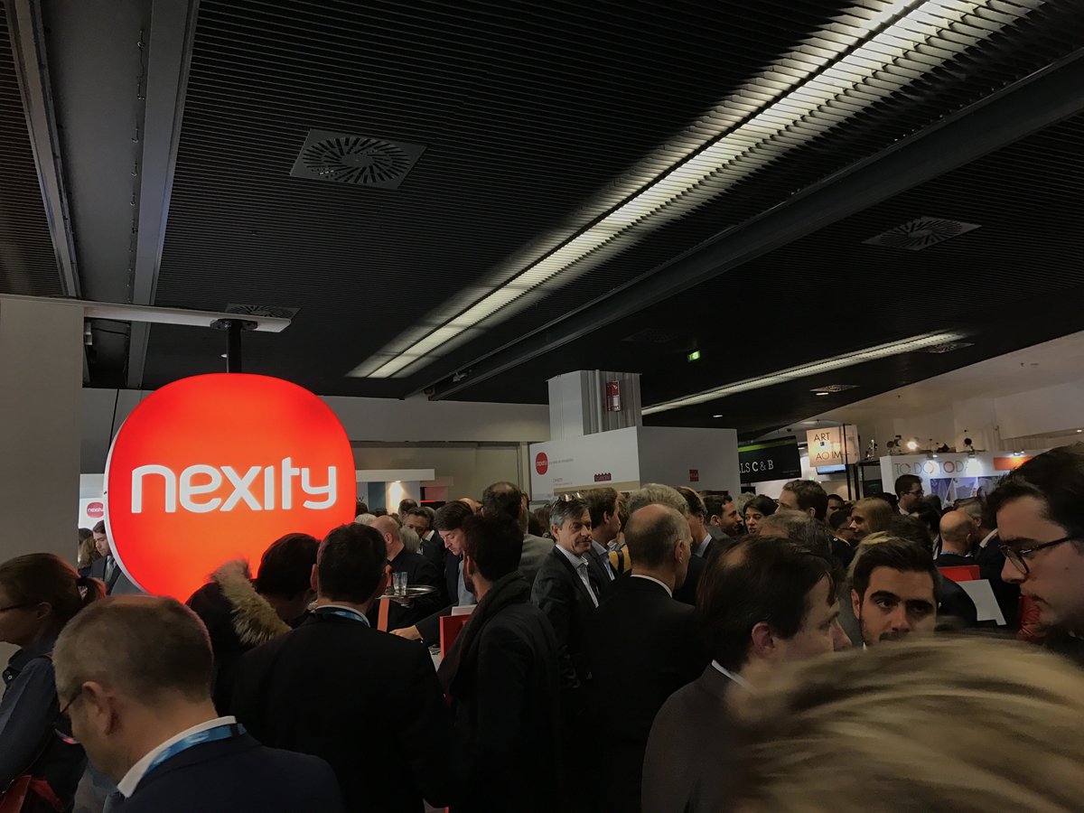 NCT_immo's tweet photo. #SIMI2016 Le cocktail est lancé ! Il y a foule pour rencontrer nos équipes sur le stand @nexity ! #immobilier https://t.co/lzJJTLi98B