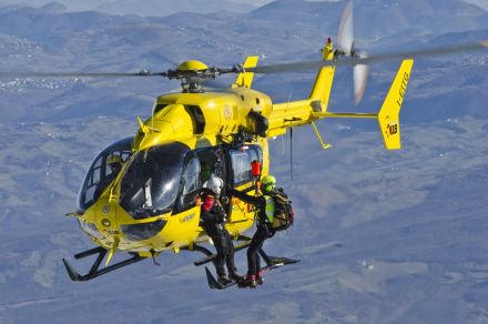 Domenico Marchi ci regala lo scatto dell'EC145 I-EITG dell'#Elisoccorso di Pavullo nel Frignano (MO).