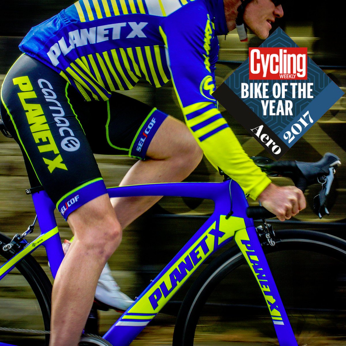 planetxbikes's tweet image. We&apos;re Incredibly Proud to win @cyclingweekly&apos;s Aero Road Bike of the Year Award 2017 with the EC-130E. bit.ly/CWARBOTY17